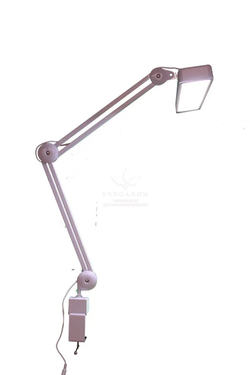 Настільна світлодіодна лампа безтіньова на струбціні Global Fashion (9501), 30 Вт, біла