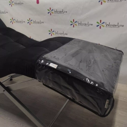 Анатомічна кушетка Tertio Gold зі стразами для лашмейкерів та бровістів