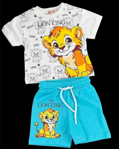 Костюм 2в1: футболка, шорти "Lion King", бавовна ТМ "Ciciboom"
