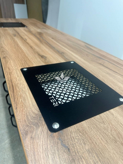 Манікюрний стіл Mark SM-500 black з витяжкою