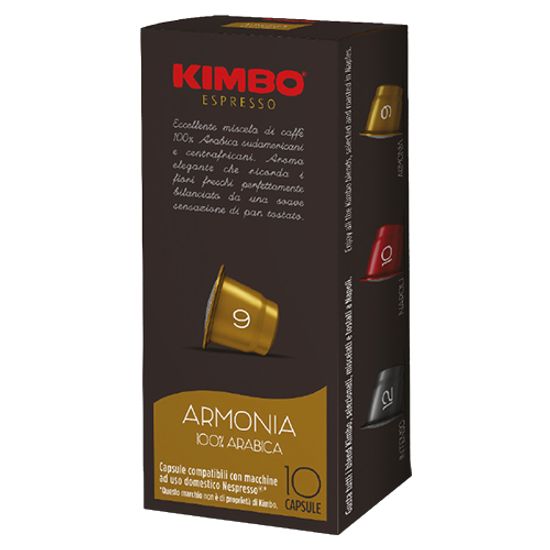 Кофе в капсулах Nespresso Kimbo Armonia 100% Arabicа 10 шт