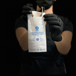 Набір крафт пакетів, білі 75 * 150мм