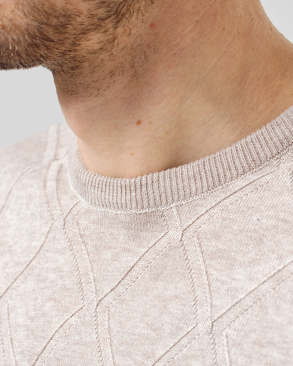 Джемпер чоловічий бежевий (арт. 7662300401)