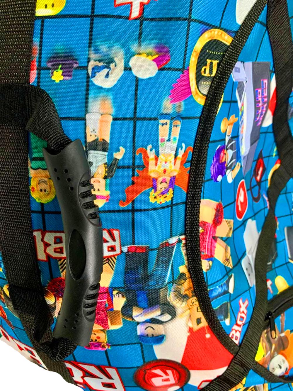 Надувные санки-ватрушки  для катания с горки "Роблекс blue" диаметр 100 см. (Оксфорд, ПВХ)