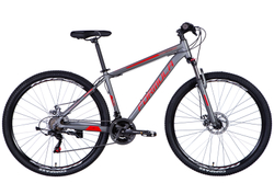 Велосипед горный алюминиевый 29 дюймов Formula Motion DD 2024, рама 17"