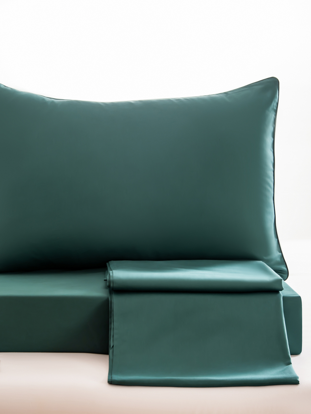 Комплект постельного белья Однотонный Сатин Элитный OCE009