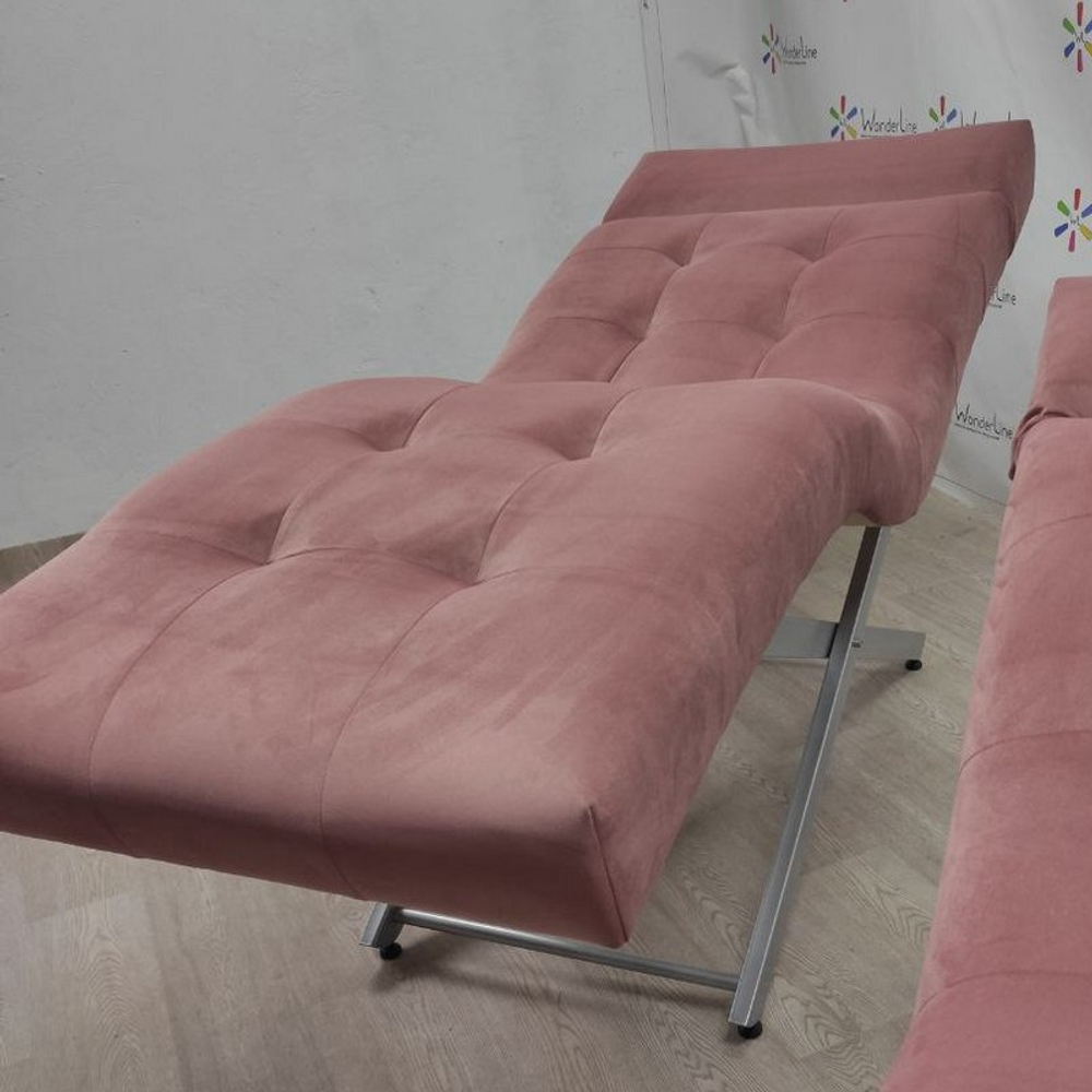 Анатомічна кушетка Tertio Silver для лашмейкерів та бровістів