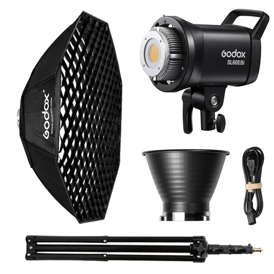 Набір постійного світла для блогу та предметної зйомки Godox SL60II Bi Small Octa Kit  (SL60IIBiW304sb95)
