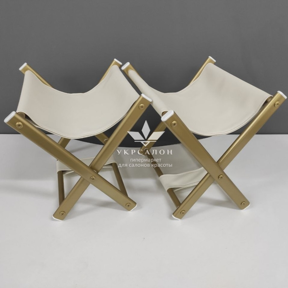 Подставка для сумки на золотых ножках