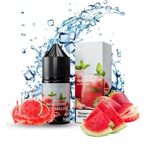 Солевая Жидкость Gord Watermelon Strawberry (Горд Арбуз Клубника) 30ml 50mg