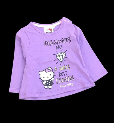 Реглан "Hello Kitty", бавовна ТМ "TVM" (62 см)