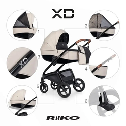 Універсальна коляска 2 в 1 Riko XD PRO