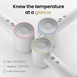Фен Laifen профессиональный с ионизацией, 1 насадка, белый