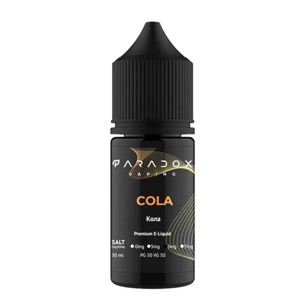 Сольова Рідина Paradox Cola 30мl (Парадокс Кола) 30mg | 50mg