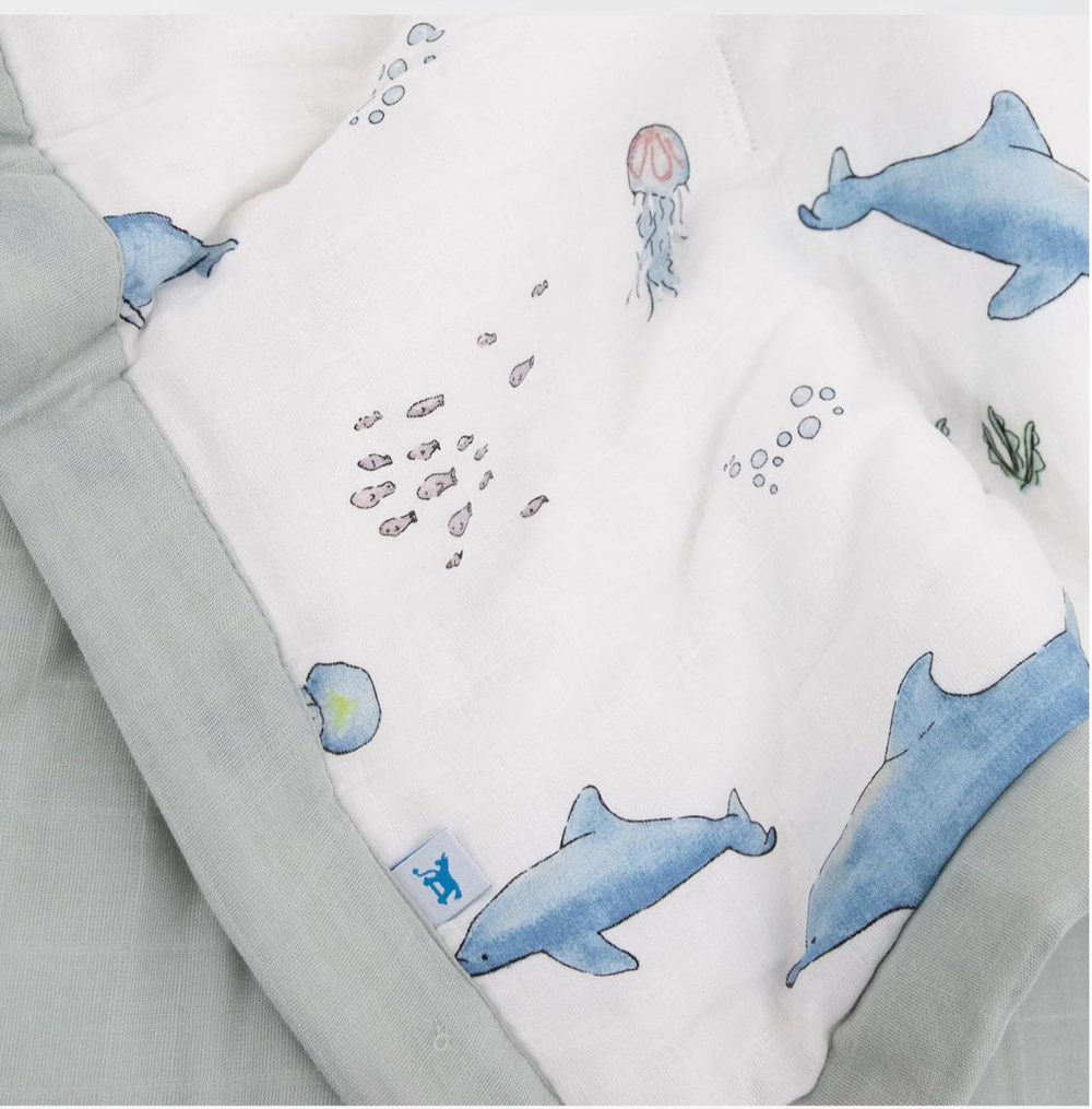 Детское одеяло русалки