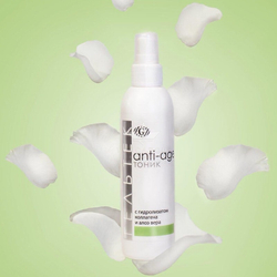 Тоник с гидролизатом коллагена и экстрактом Aloe Vera серии Anti-Age, Гельтек