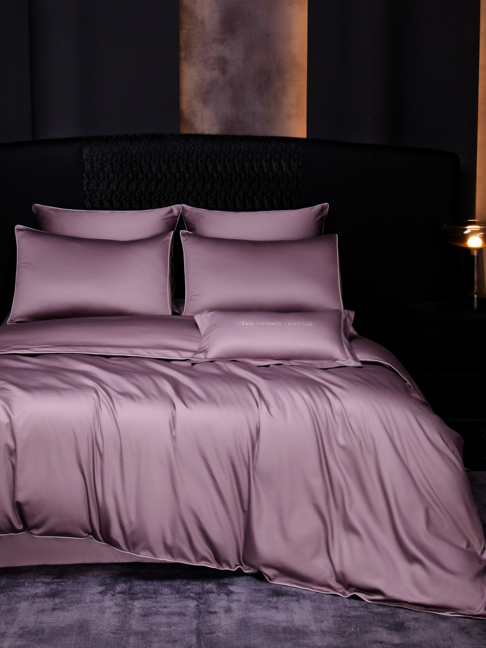 Комплект постельного белья Однотонный Сатин Премиум OCP008