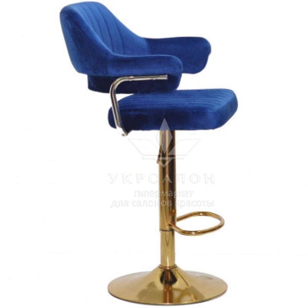 Стільчик для візажу Jef velor Gold