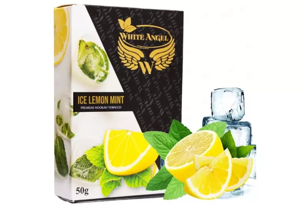 Табак для кальяна White Angel Ice lemon Mint 50 грамм