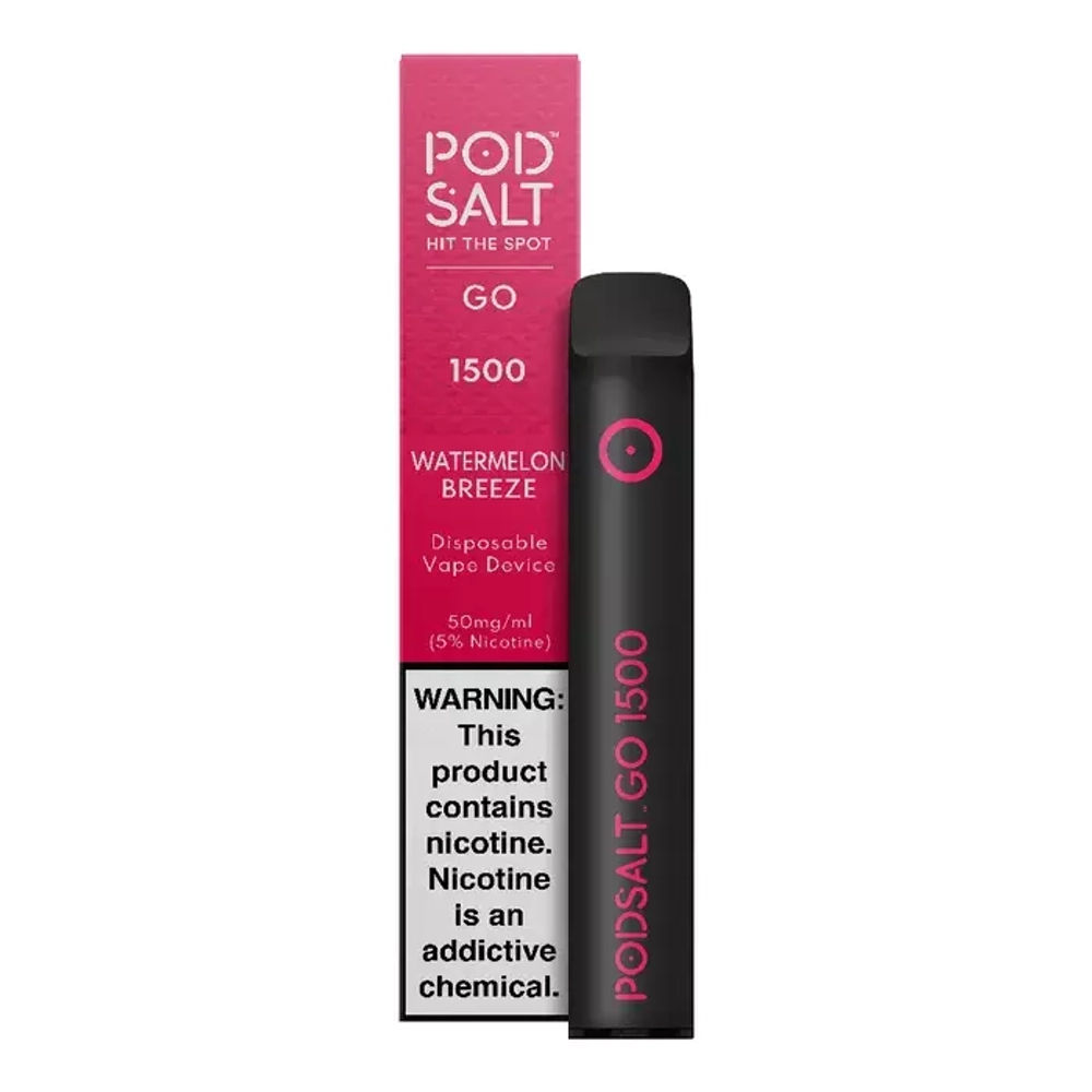 POD SALT GO 1500 Watermelon Breeze 5%nic