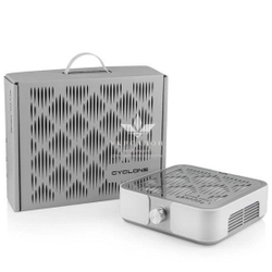 Вытяжка Cyclone X Silver с НЕРА-фильтром 60W для маникюра и педикюра