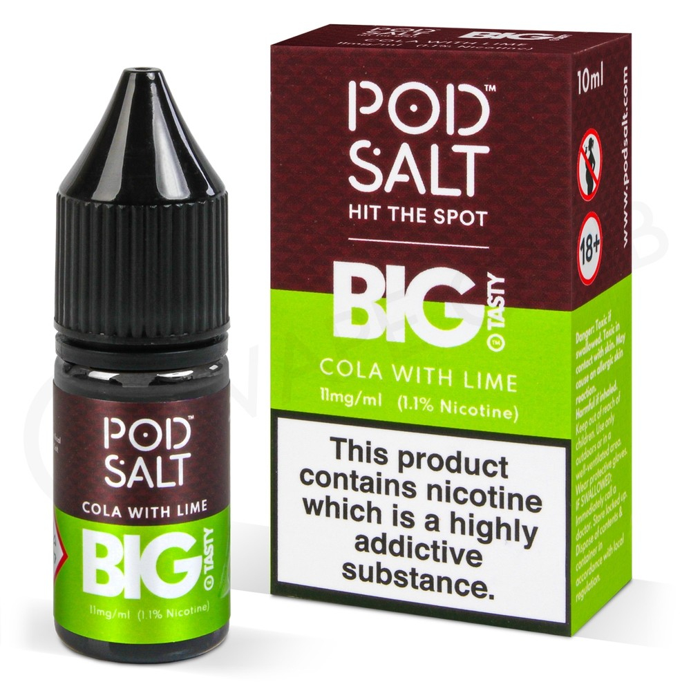 Pod Salt Liquid - Cola with Lime (10ml, 2%)