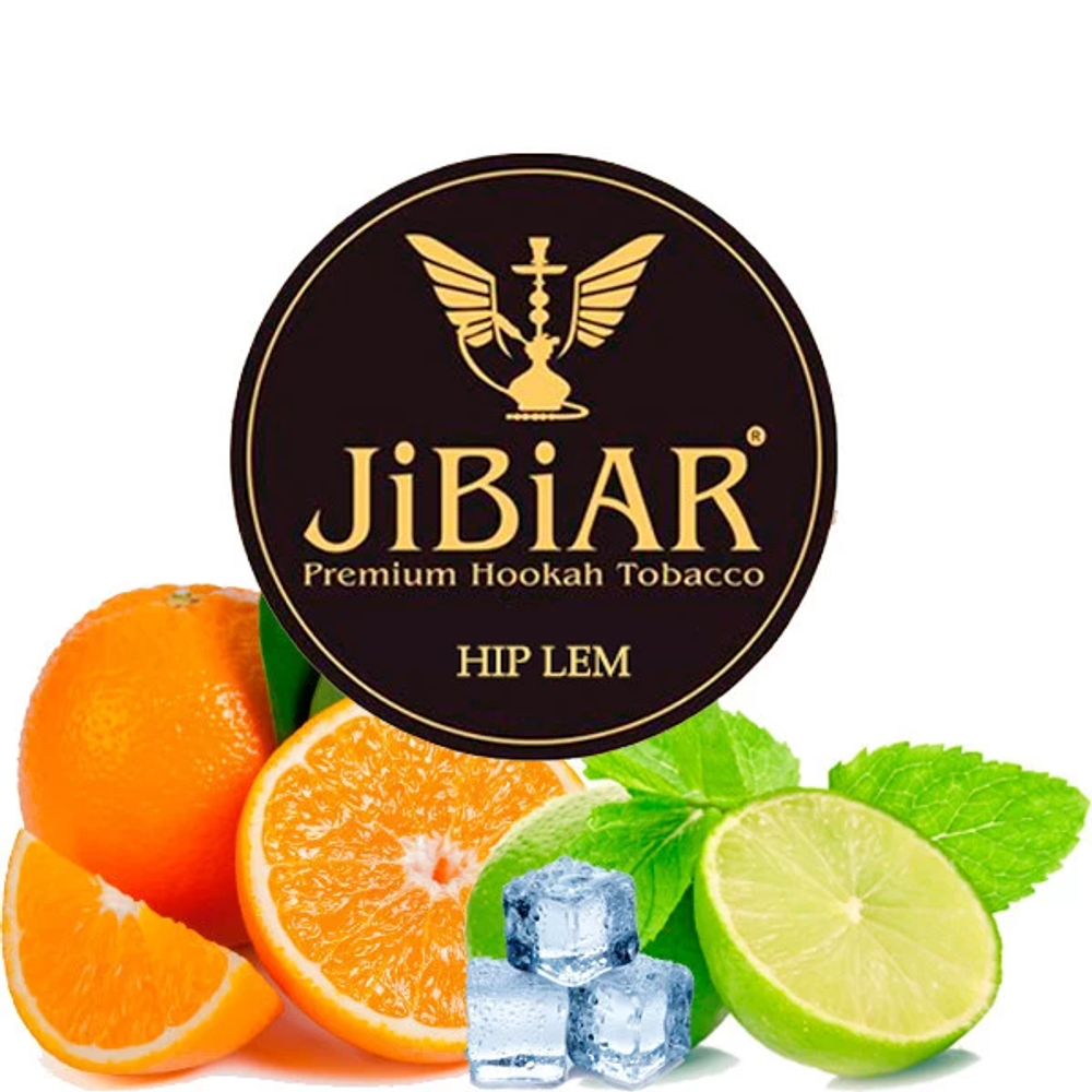 Тютюн Jibiar Hip Lem (Джибіар Апельсин Лайм Лід) 100g