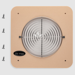 Врезная вытяжка для маникюра Air max V6 бежевая