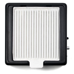 Настольная маникюрная вытяжка с HEPA фильтром Teri 800, цвет черный (сетка черная)