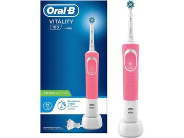 Електрична зубна щітка  BRAUN Oral-B Vitality D100.413.1 PRO 3D White Pink