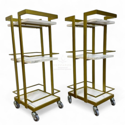 Косметологічний візок Mark 07 Gold ДСП