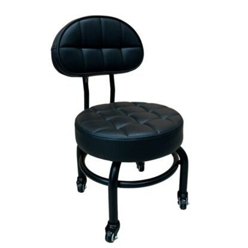 Стульчик мастера для педикюра DS-929, черный