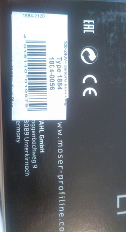 Професійна машинка для стрижки Moser 1884-0056 Li + Pro