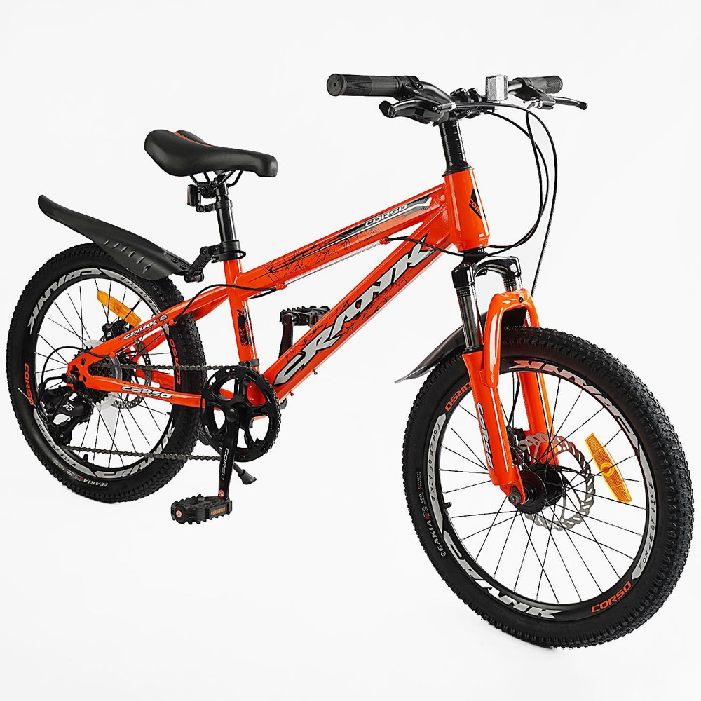 Детский спортивный велосипед 20 дюймов Corso Crank