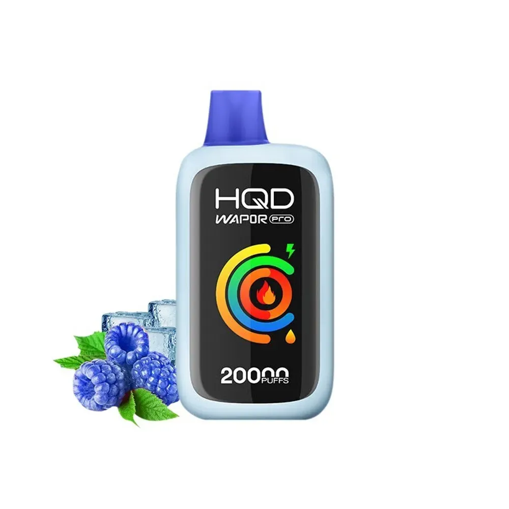 HQD WAPOR PRO 20000 - Blue Razz Ice (5% nic)