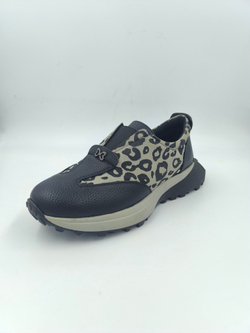 Женские стильные кроссовки с леопардовым принтом/ размеры 35-40