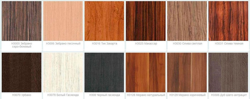 Палітра ДСП EGGER VM