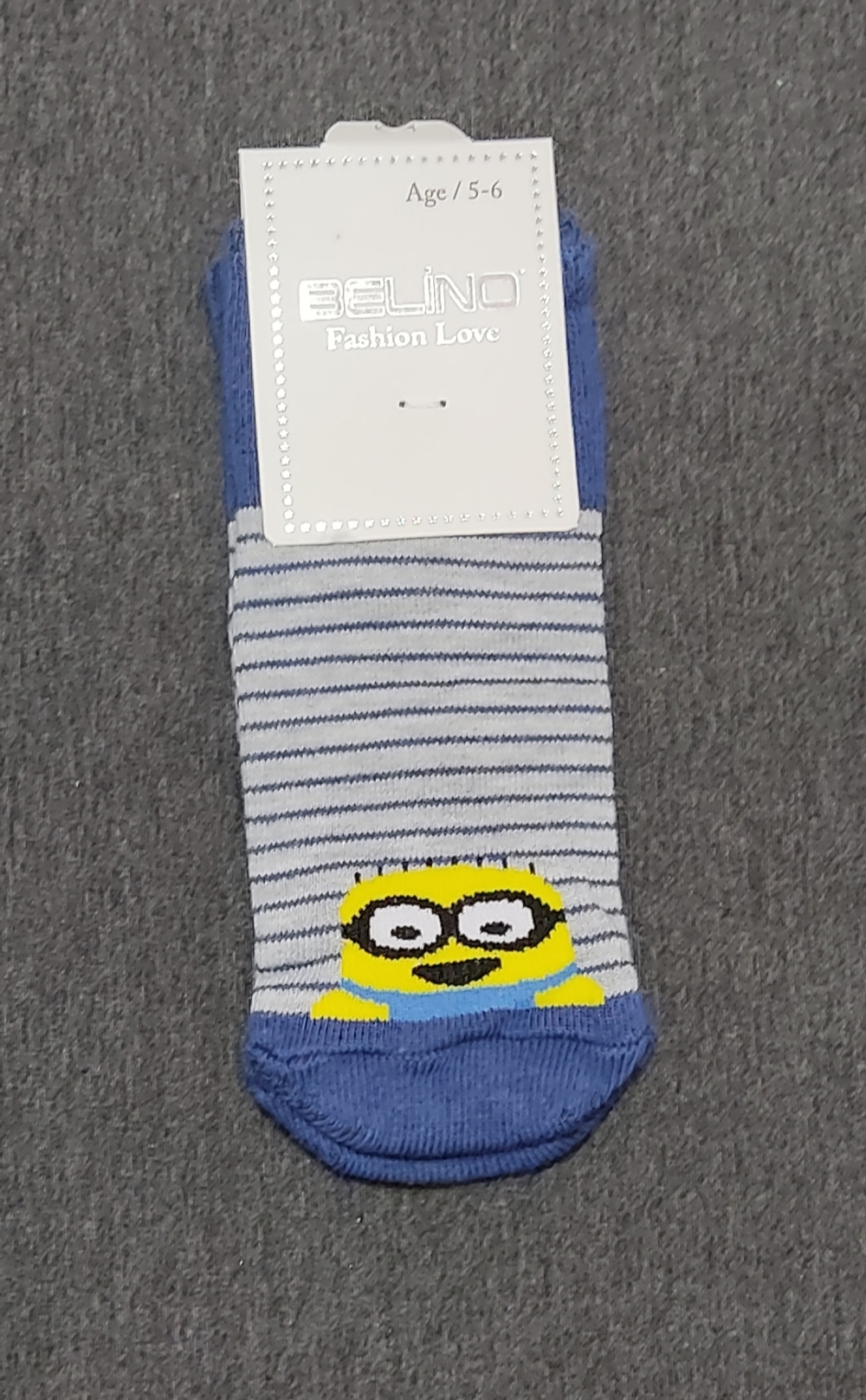 Шкарпетки "Minion", бавовна ТМ "Belino"