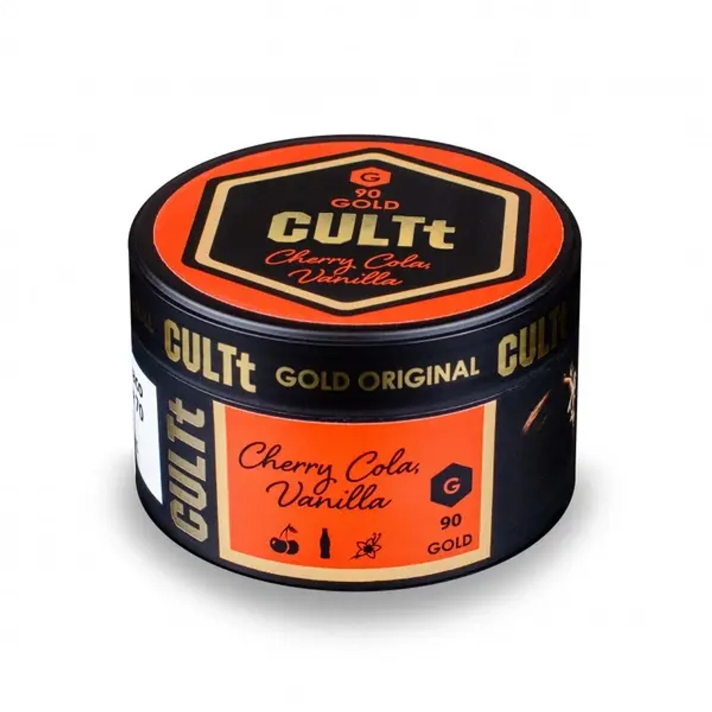 Табак CULTt C90 Cherry Cola Vanilla (Культ Вишневая Кола с Ванилью) 100г