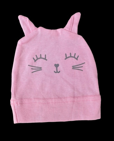 Шапочка "Киця", бавовна ТМ "Sweet Mario"