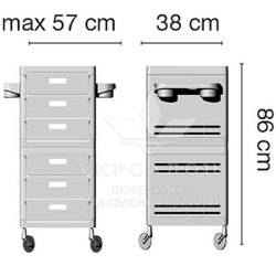 Парикмахерская тележка Ceriotti MY