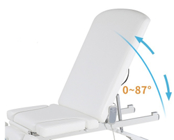 Кушетка электрическая массажная S805 blue, (2 мотора)