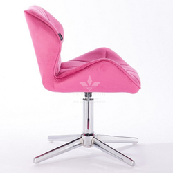 Стільчик клієнта Paris velor cross