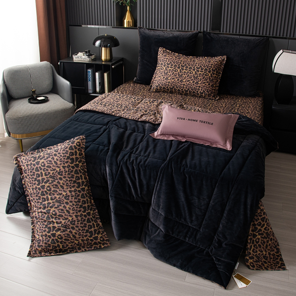 Комплект постельного белья Сатин Velouria Luxe с Одеялом VL004