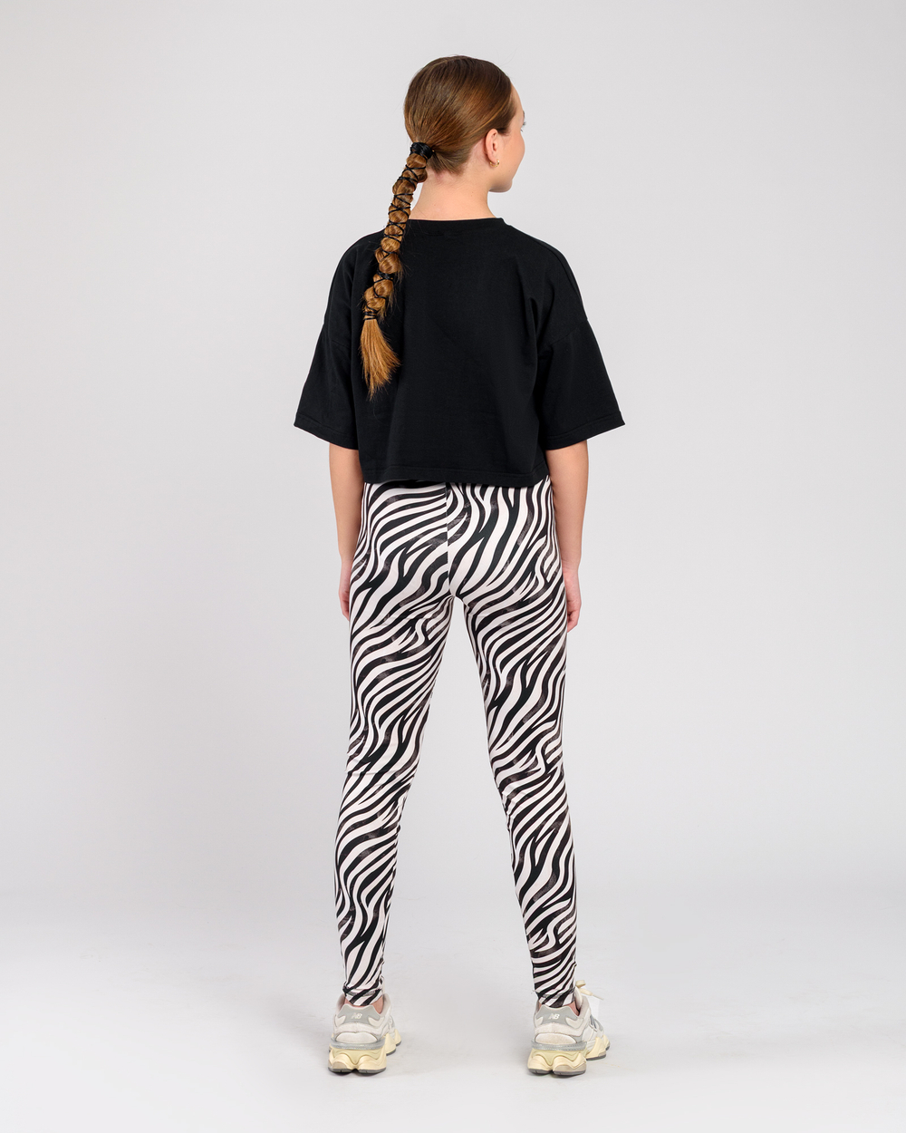 Леггинсы для девочки с принтом Zebra (арт. 2722500103)