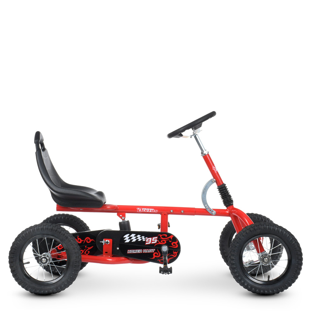 Детский спортивный картинг/веломобиль/машина на педалях Bambi M 1697