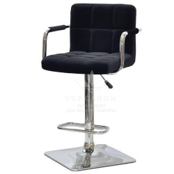 Стульчик для визажа Lion plus quadro Velor