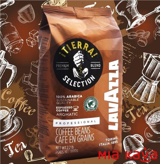 Кофе в зернах Lavazza ¡Tierra! Selection 1000g