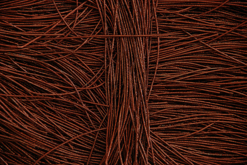 Канітель пружна антик/шоколад 1,1 мм