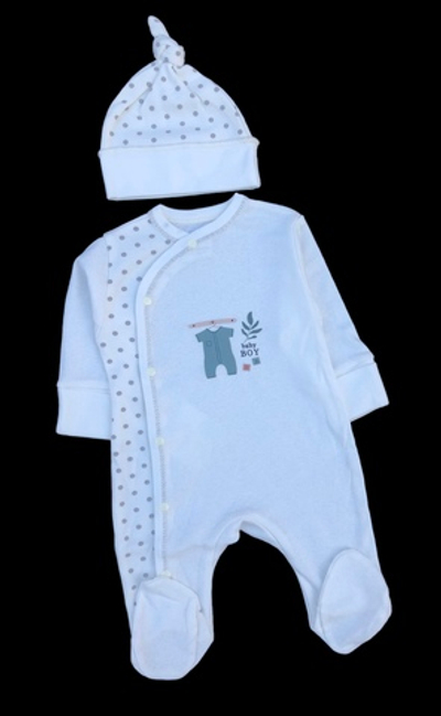 Чоловічок із шапочкою "Принт", інтерлок ТМ "Happy ТОТ"